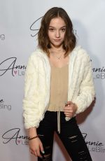 JAYDEN BARTELS at Annie Lebling Presents Annie Leblanc Performance & Pop Up Shop in Los Angeles 12/08/2018