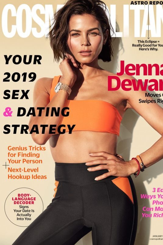 JENNA DEWAN in Cosmopolitan Magazine, January 2019