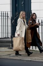 JENNA LOUISE COLEMAN and DIANNA AGRON Out in London 12/06/2018