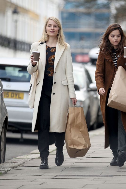 JENNA LOUISE COLEMAN and DIANNA AGRON Out in London 12/06/2018