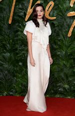 JENNA LOUISE COLEMAN at British Fashion Awards in London 12/10/2018