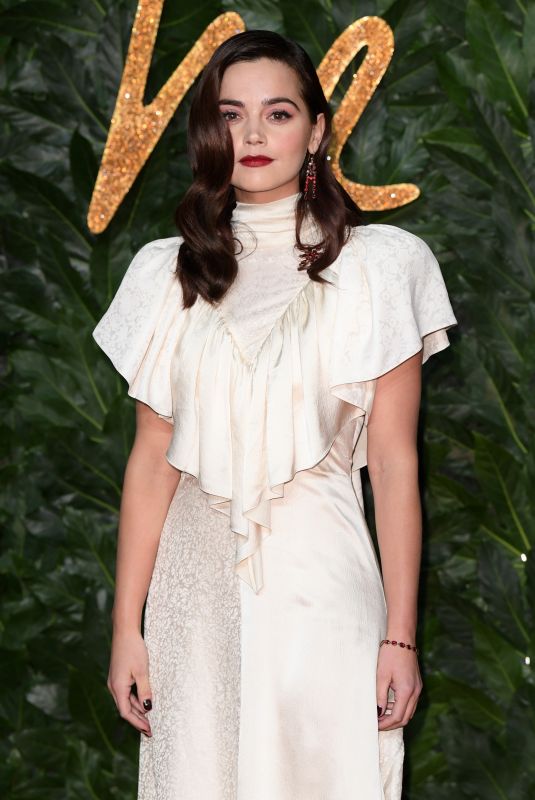 JENNA LOUISE COLEMAN at British Fashion Awards in London 12/10/2018