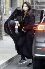 JENNA LOUISE COLEMAN Out and About in London 12/08/2018