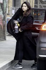 JENNA LOUISE COLEMAN Out and About in London 12/08/2018