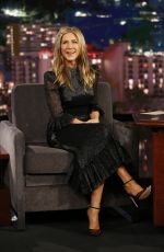 JENNIFER ANISTON at Jimmy Kimmel Live in Los Angeles 12/05/2018