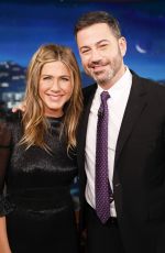 JENNIFER ANISTON at Jimmy Kimmel Live in Los Angeles 12/05/2018