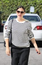 JENNIFER GARNER at a Church Service in Pacific Palisades 12/16/2018