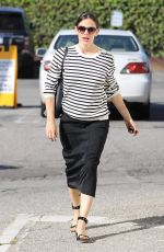 JENNIFER GARNER at a Church Service in Pacific Palisades 12/16/2018