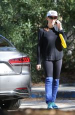 JENNIFER GARNER Out at a Park in Brentwood 12/08/2018
