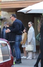 JENNIFER LOPEZ and Alex Rodriguez Leaves a Restaurant in Malibu 12/30/2018