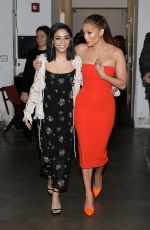 JENNIFER LOPEZ and VANESSA HUDGENS Arrives at Despierta America in Miami 12/14/2018