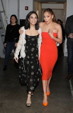JENNIFER LOPEZ and VANESSA HUDGENS Arrives at Despierta America in Miami 12/14/2018