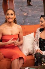 JENNIFER LOPEZ and VANESSA HUDGENS at Despierta America in Miami 12/14/2018