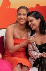 JENNIFER LOPEZ and VANESSA HUDGENS at Despierta America in Miami 12/14/2018