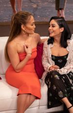 JENNIFER LOPEZ and VANESSA HUDGENS at Despierta America in Miami 12/14/2018