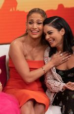 JENNIFER LOPEZ and VANESSA HUDGENS at Despierta America in Miami 12/14/2018