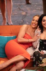 JENNIFER LOPEZ and VANESSA HUDGENS at Despierta America in Miami 12/14/2018
