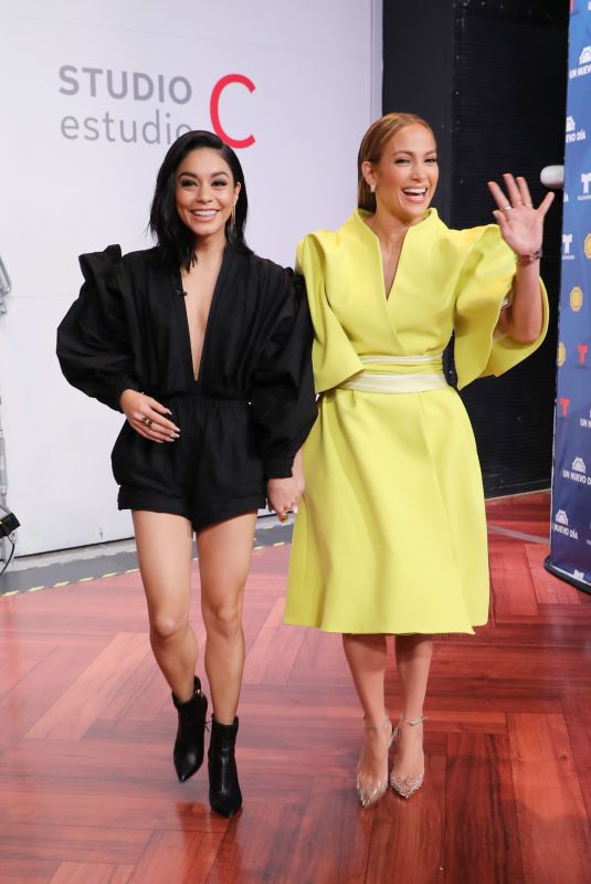 JENNIFER LOPEZ and VANESSA HUDGENS at Un Nuevo Dia in Miami 12/14/2018