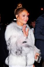 JENNIFER LOPEZ Arrives at Second Act Premiere Afterparty in New York 12/12/2018