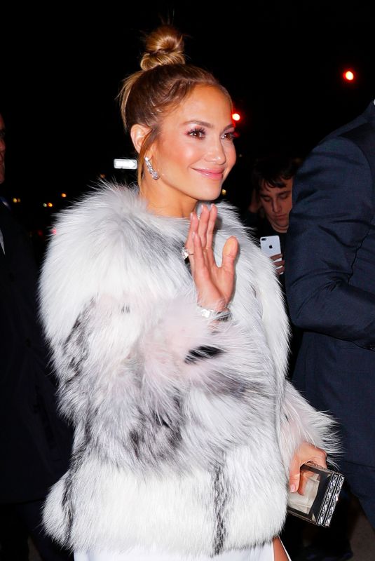 JENNIFER LOPEZ Arrives at Second Act Premiere Afterparty in New York 12/12/2018