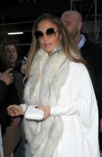 JENNIFER LOPEZ Arrives at Watch What Happens Live in New York 12/11/2018