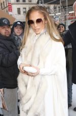 JENNIFER LOPEZ Arrives at Watch What Happens Live in New York 12/11/2018