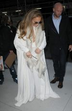 JENNIFER LOPEZ Arrives at Watch What Happens Live in New York 12/11/2018