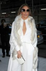 JENNIFER LOPEZ Arrives at Watch What Happens Live in New York 12/11/2018