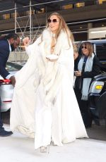 JENNIFER LOPEZ Arrives at Watch What Happens Live in New York 12/11/2018
