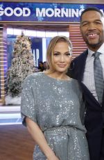 JENNIFER LOPEZ at Good Morning America 12/12/2018