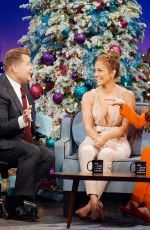JENNIFER LOPEZ at Late Late Show with James Corden in New York 12/19/2018