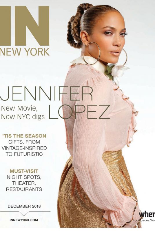 JENNIFER LOPEZ in In New York Magazine, December 2018