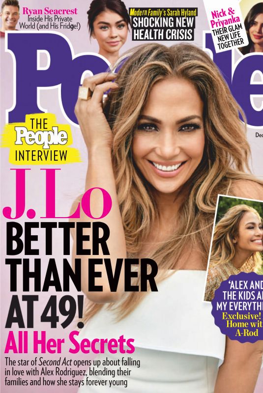 JENNIFER LOPEZ in People Magazine, December 2018