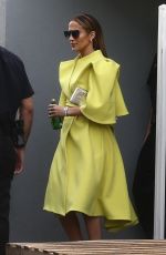 JENNIFER LOPEZ Leaves Despierta America in Miami 12/14/2018