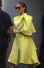 JENNIFER LOPEZ Leaves Despierta America in Miami 12/14/2018