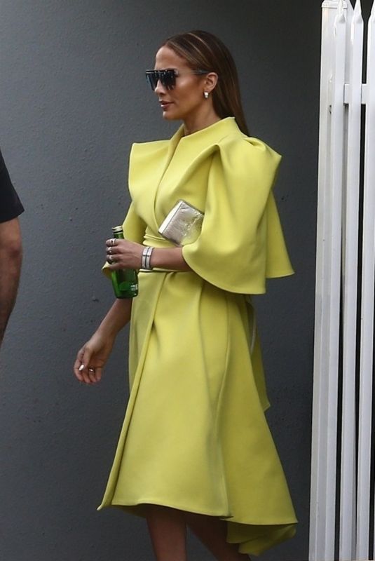 JENNIFER LOPEZ Leaves Despierta America in Miami 12/14/2018