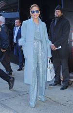 JENNIFER LOPEZ Leaves Good Morning America in New York 12/12/2018