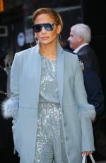 JENNIFER LOPEZ Leaves Good Morning America in New York 12/12/2018