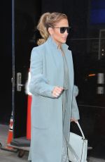 JENNIFER LOPEZ Leaves Good Morning America in New York 12/12/2018