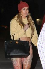 JENNIFER LOPEZ Leaves Live Nation Entertainment Offices in Beverly Hills 12/17/2018