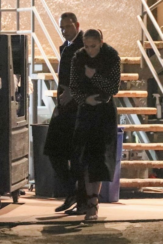 JENNIFER LOPEZ Leaves Madeo Restaurant in Beverly Hills 12/02/2018