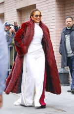 JENNIFER LOPEZ Leaves The View in New York 12/12/2018