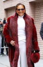 JENNIFER LOPEZ Leaves The View in New York 12/12/2018