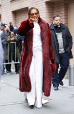 JENNIFER LOPEZ Leaves The View in New York 12/12/2018