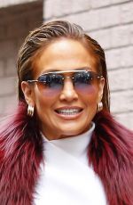 JENNIFER LOPEZ Leaves The View in New York 12/12/2018