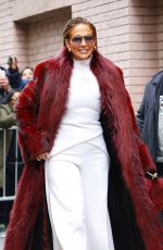 JENNIFER LOPEZ Leaves The View in New York 12/12/2018