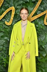 JESS GLYNNE at British Fashion Awards in London 12/10/2018