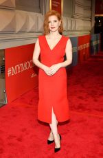 JESSICA CHASTAIN at To Kill a Mocking Bird Opening Night on Broadway in New York 12/13/2018