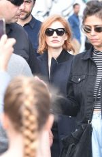 JESSICA CHASTAIN Out on Batman Alley in Sao Paulo 12/08/2018