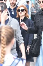 JESSICA CHASTAIN Out on Batman Alley in Sao Paulo 12/08/2018